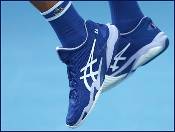 Novac Djokovic Asics sko