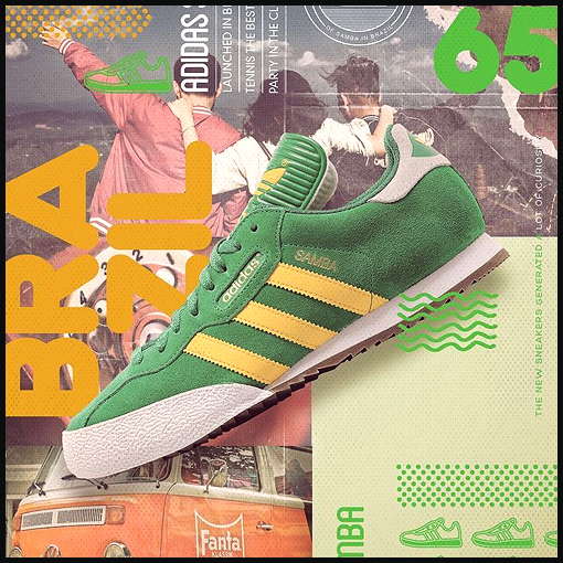 Ultramoderne Adidas Samba